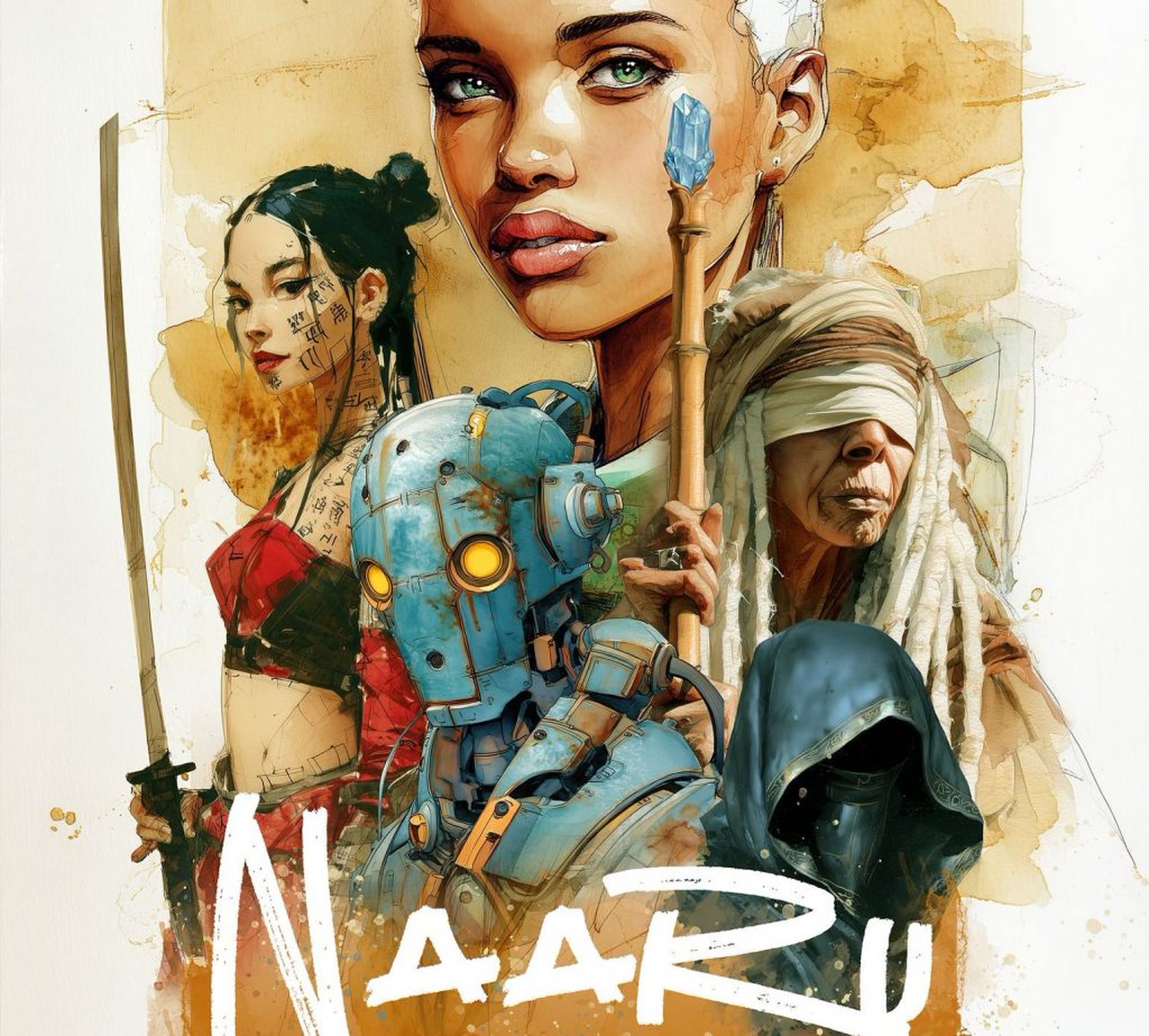 Visuel du film Naaru, première production annoncée par Inevitable